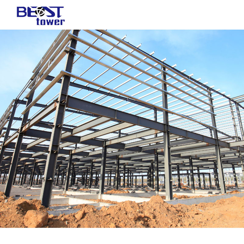 Prefab Light Steel Tent Prefabricated Steel Workshop and Plants