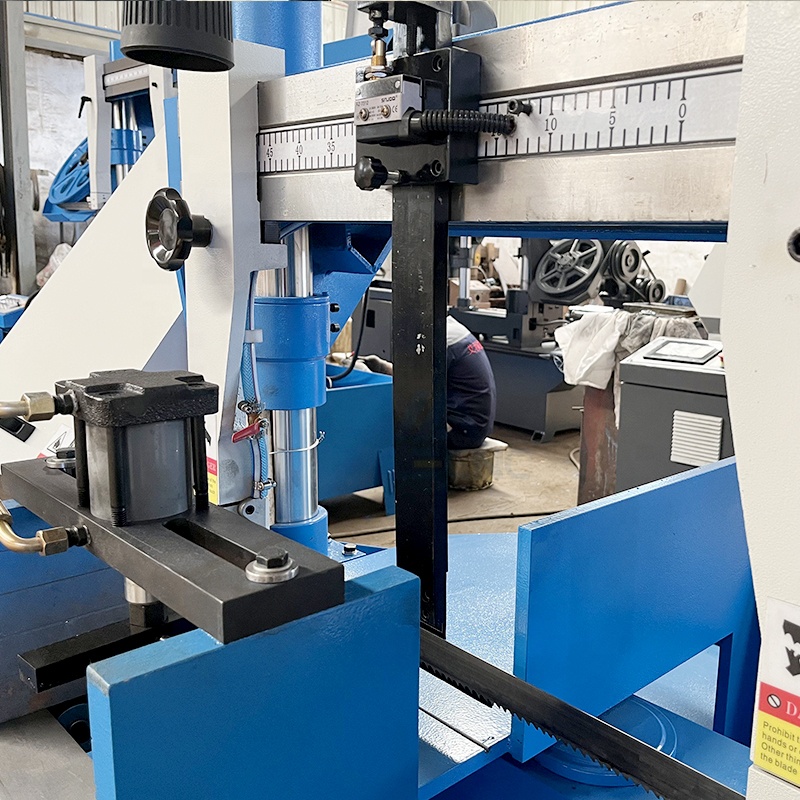 Станок ленточнопильный промышленный двухстоечный по металлу GHZ4230