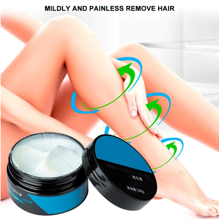 Natural Thick Smooth and Soft Skin Hair Removal Cream