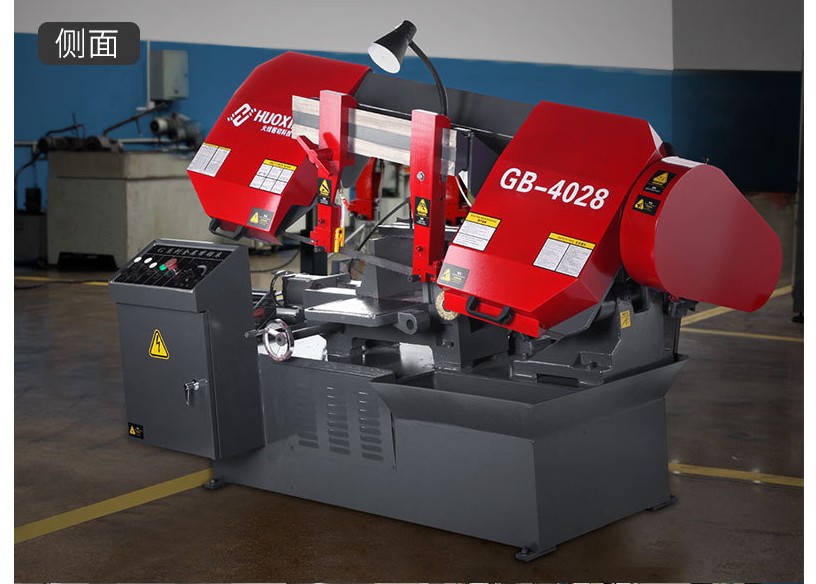 Станок ленточнопильный автоматический настольный угловой резки 0-45° 4028