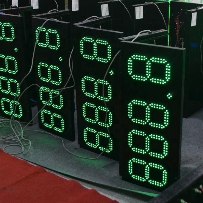 Waterproof 7 Segment Outdoor Gas Price High Brightness LED Display