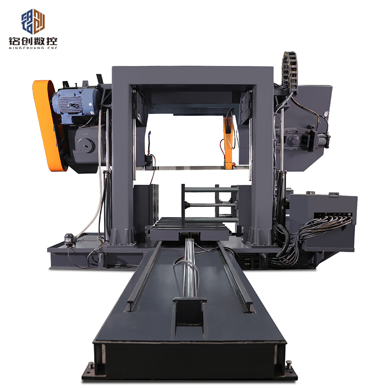 Ленточная пила по металлу двухколонная 900 мм промышленная усиленная