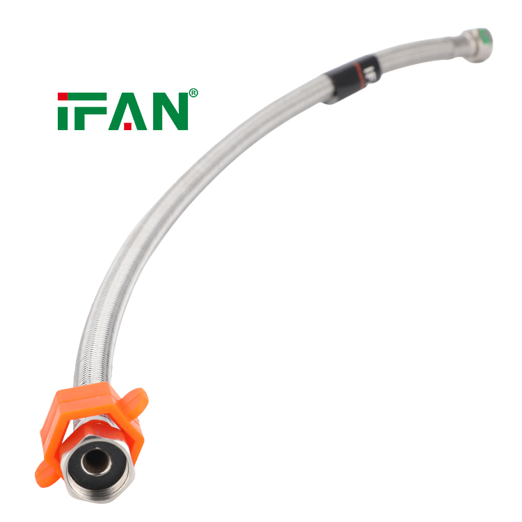 Ifan Wholesale Plumbing Hose 30cm 40cm 50cm 60cm Bathrooms Accessories Toilet Flexible Hose