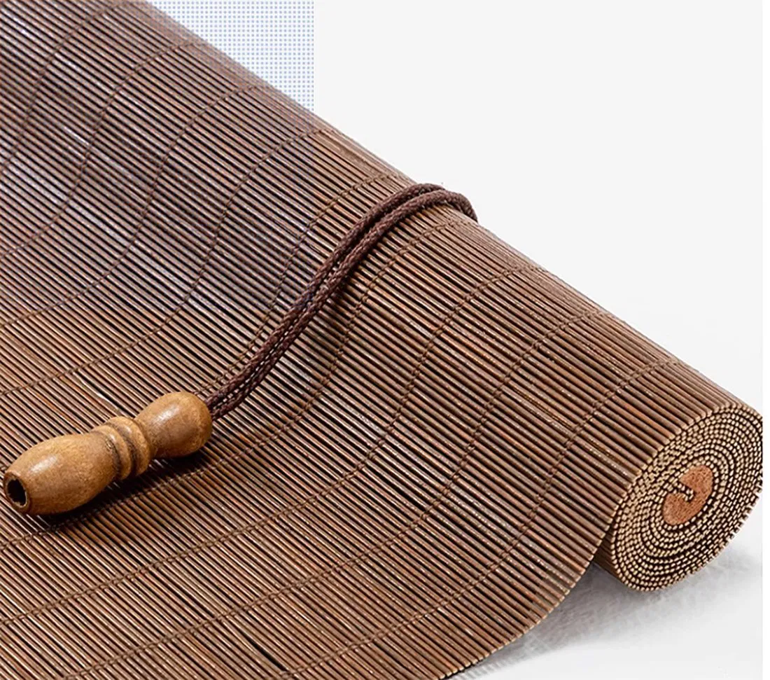 China Hot Sale Bamboo Curtains Outdoor Indoor Decoration Roller Curtains