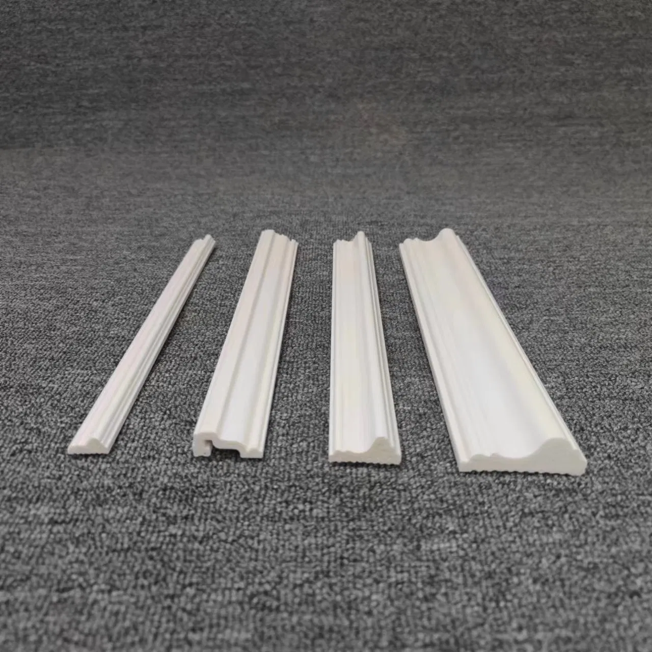 Multiple Sizes PS Skirting Board Polystyrene Baseboard for Home Commercial Use