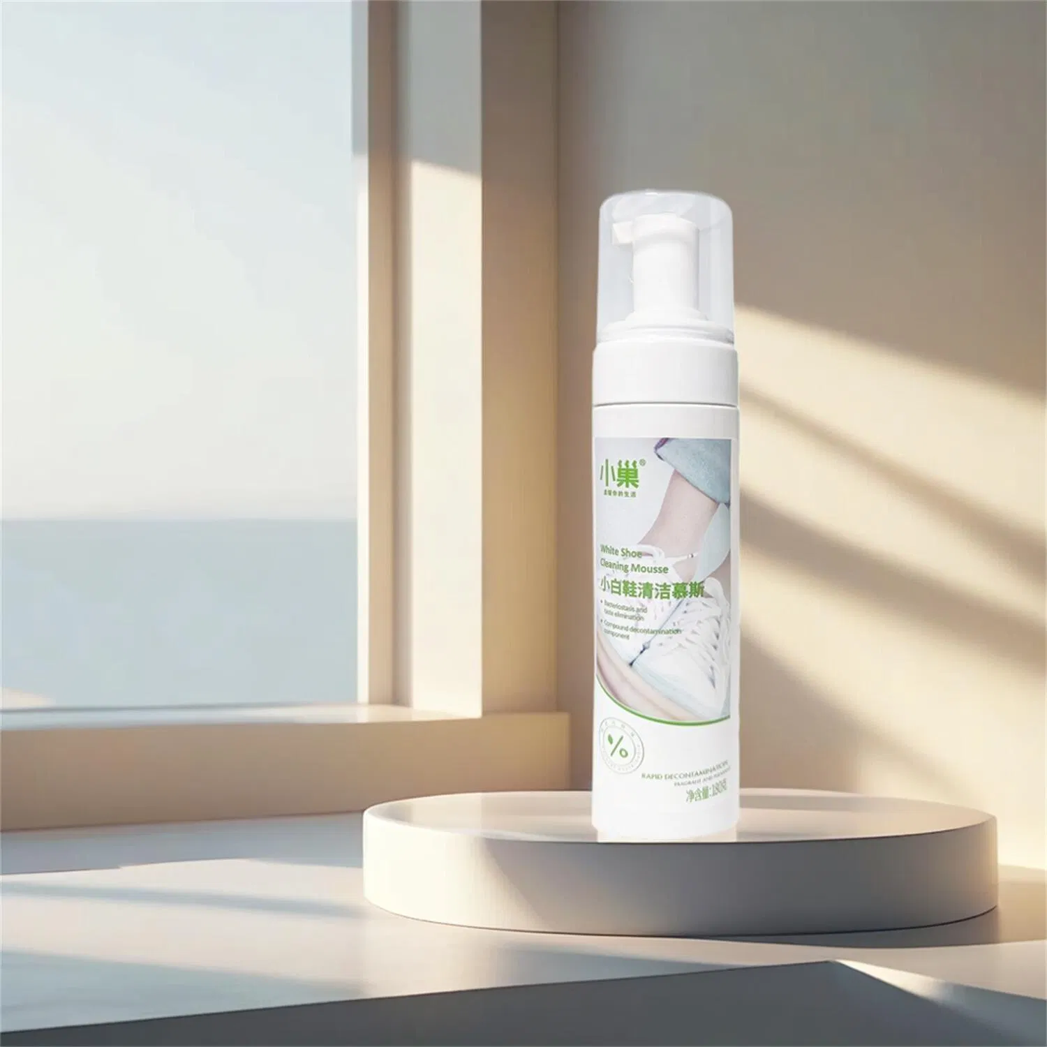 Restoring Spray for White Sneakers with Strong Dirt and Odor Removal