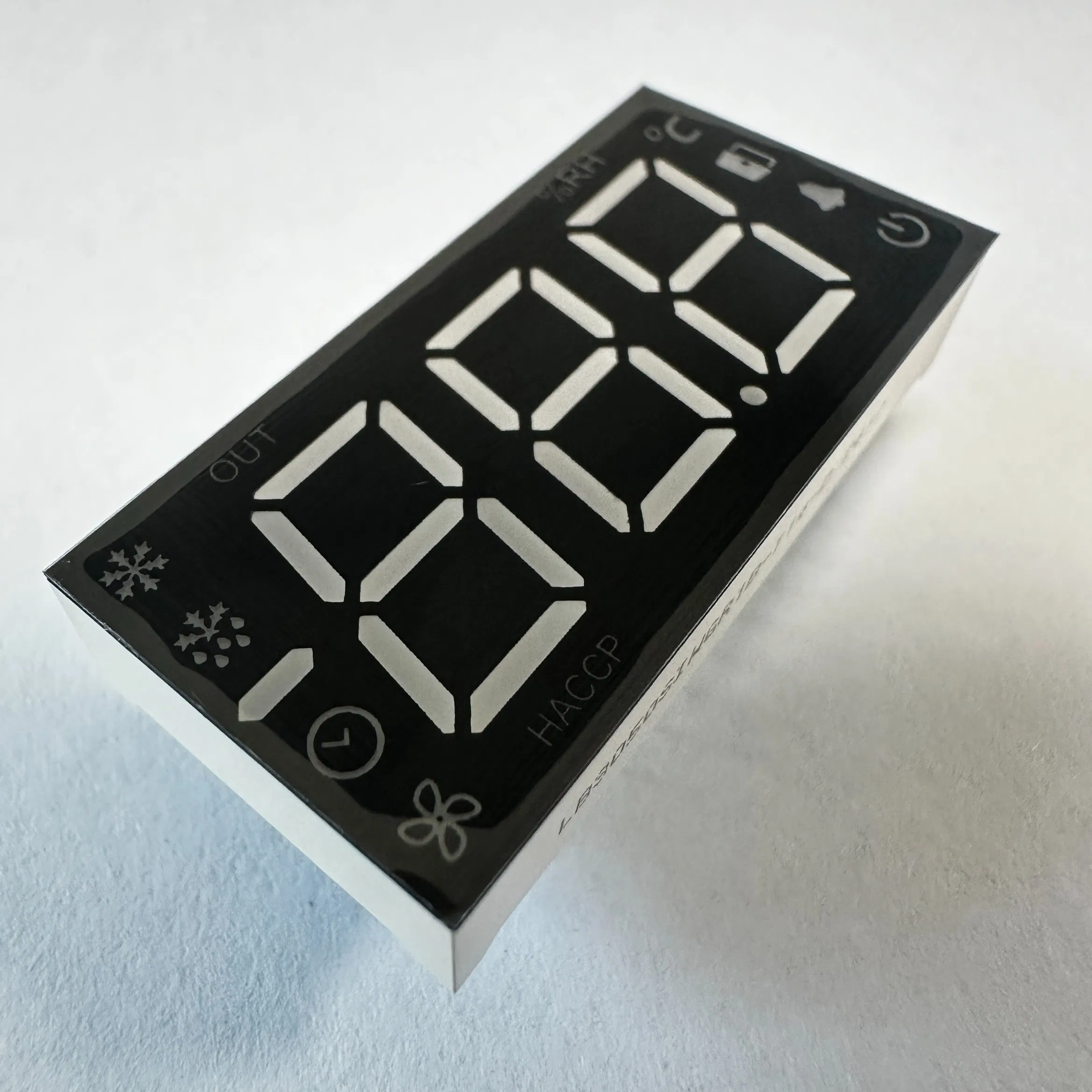 Multicolour 3 Digit 7 Segment LED Display for Refrigerator