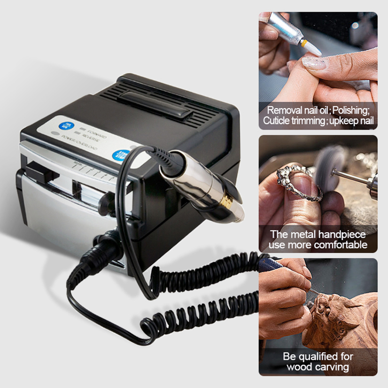 at-ND-182 Hot Sale Quality Tools Up200 Nail Drill Machine Nail Grinder Machine with G5 Handpiece