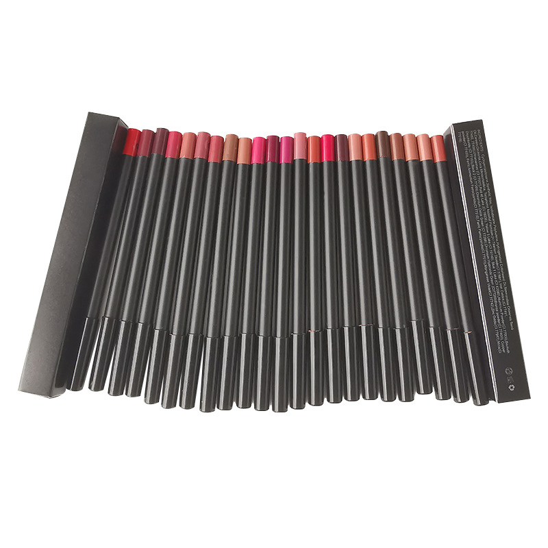 Private Label Long Lasting Cosmetics Creamy Lip Liner Pencil Lipliner