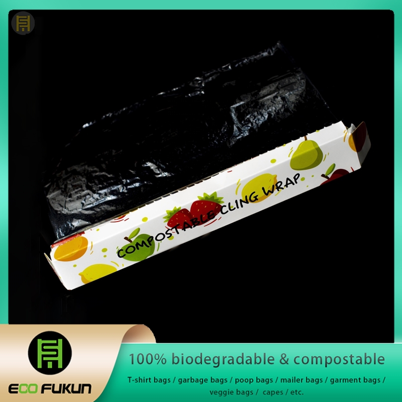 PLA-Based 100% Compostable Plastic Free Cling Wrap
