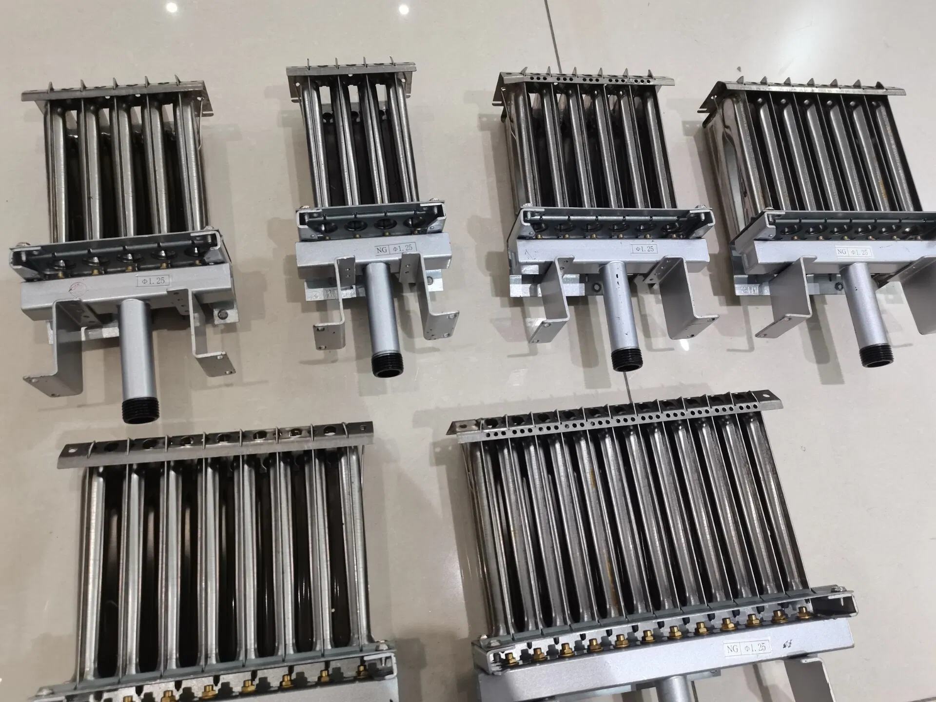 6 Rows 430 Stainless Steel Environmentally Friendly Wall-Mounted Furnace Burner