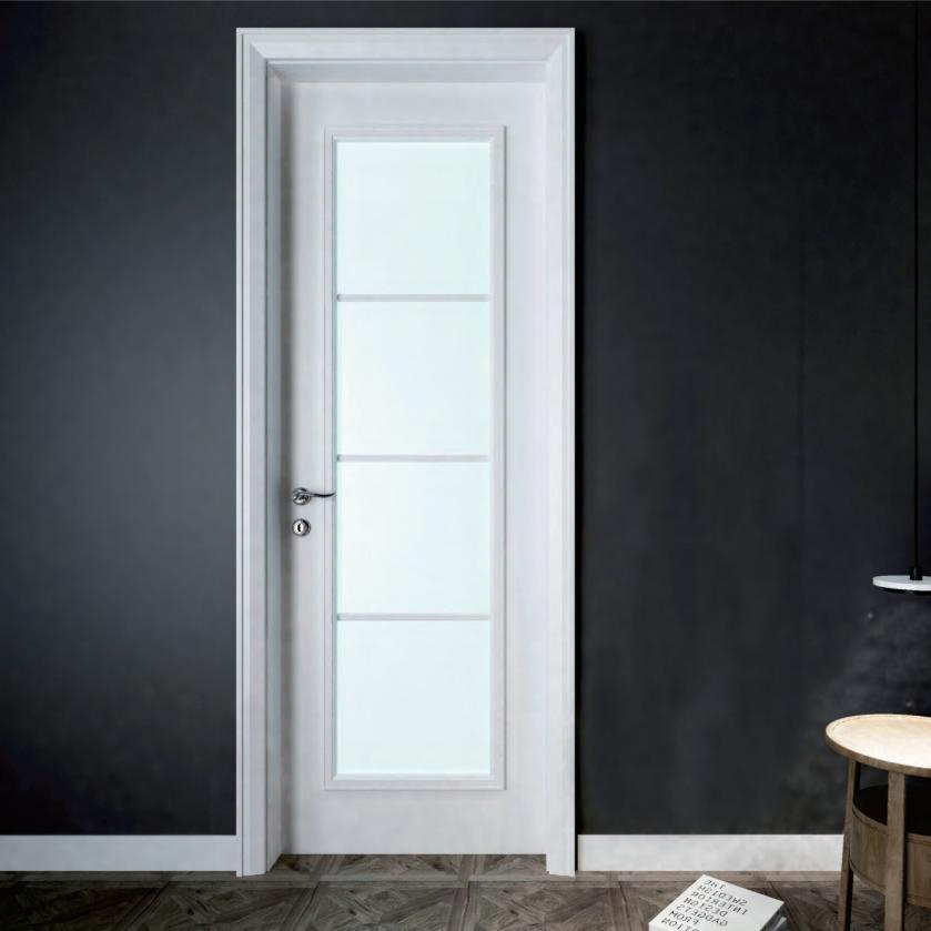 100% Waterproof WPC Panel Door for Easy Installation