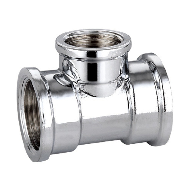 Forged Polishing Chromed Brass Bushing Brass End Cap Pipe Fittings