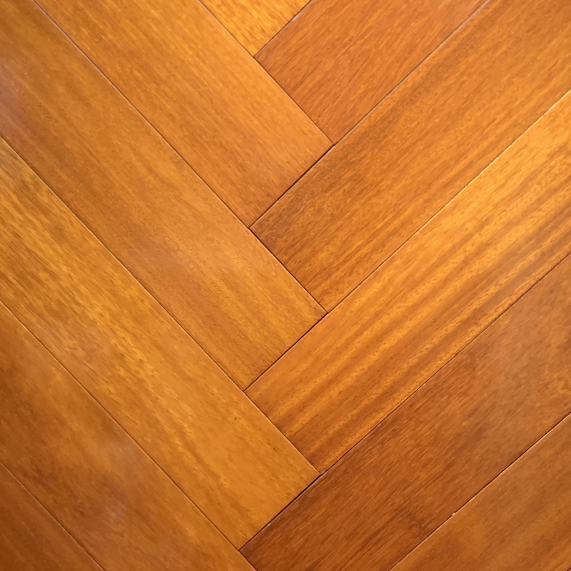 High-End Matte Wear-Resistant Teak Solid Wood Flooring 0760