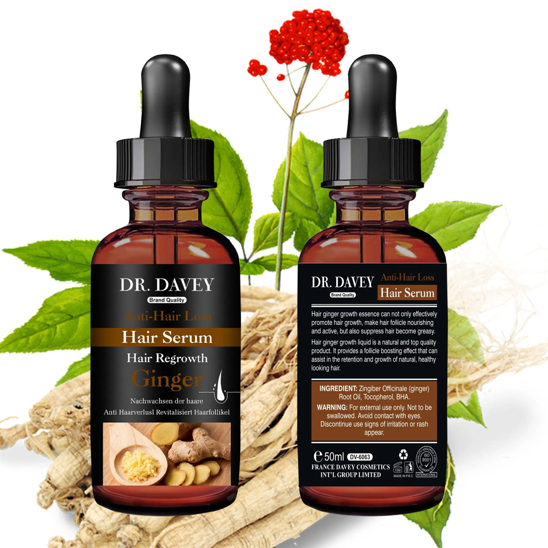 Ginger Hair Serum Healthy Hair Growth Oil Anti-Hair Loss