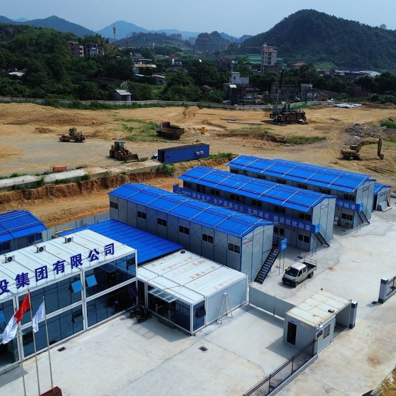 Modern Design K Type Low Cost Modular Prefabricated House for Soldier Camp