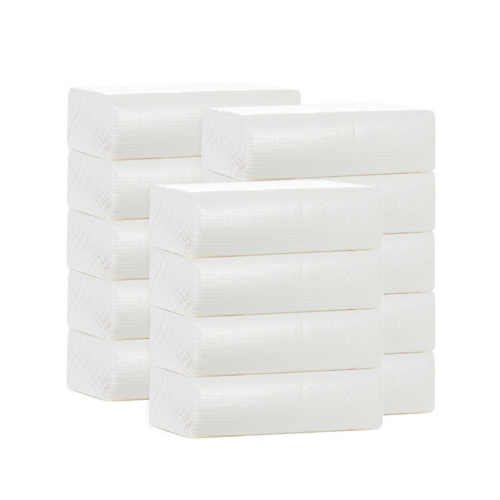 Mshinepaper Customizable 1-2ply Disposable Bathroom Hand Towel Soft Jumbo Roll in White Brown Singlefold Paper Hand Towel