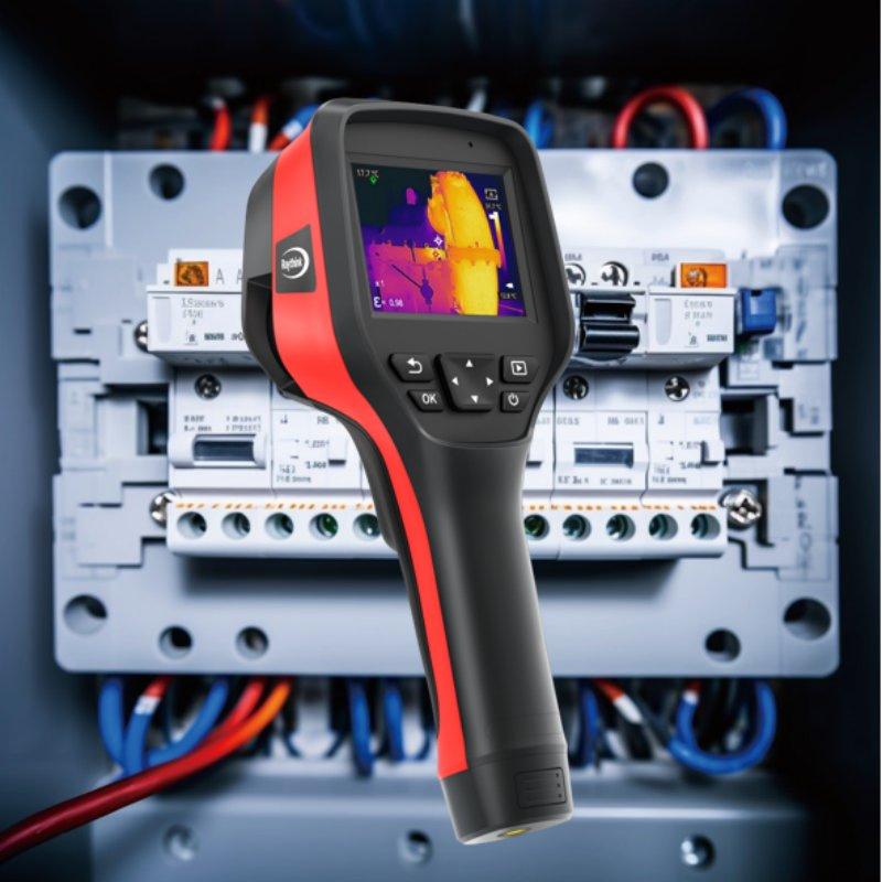 Handheld Thermal Camera with Temperature Measurement Algorithms and HD Image Algorithms