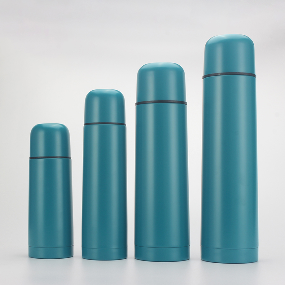 Cheapest Double Wall Bullet Shape Vacuum Insulated Stainless Steel Vacuum Flask for Promotional Gift