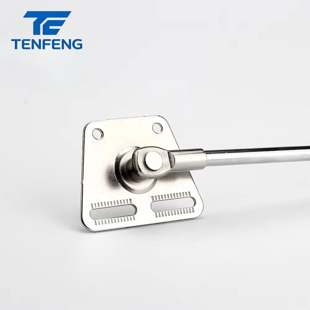 100n Steel Cylinder Gas Strut Soft Closing Kitchen Cabinet Lifting Support Rod with Copper Rubber Cores