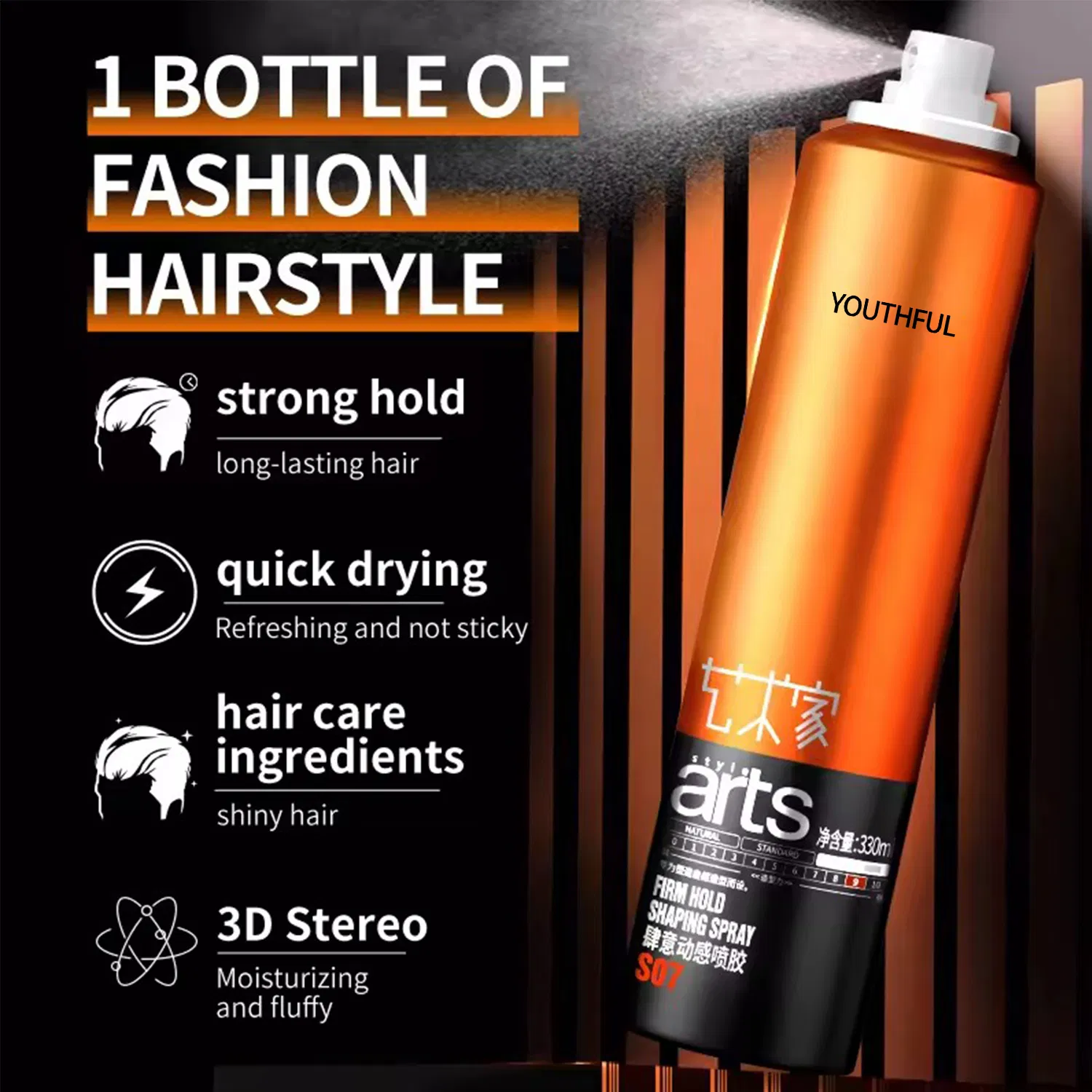 420ml Amino Acids Hair Spray for All Damaged Hair