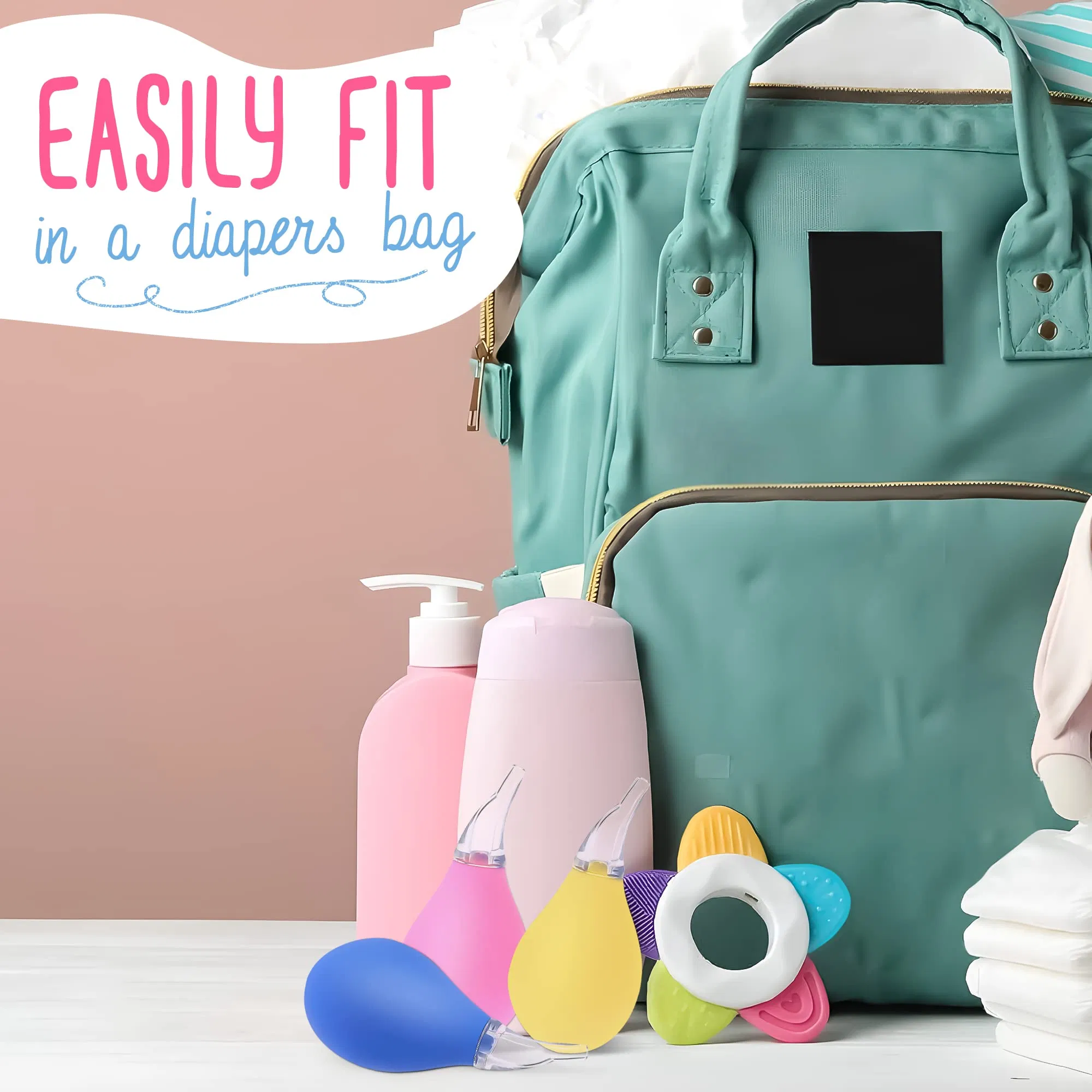 Infant Suction Nose Baby Ear Cleaner Toddler Food Medicine Dispenser Nasal Aspirator