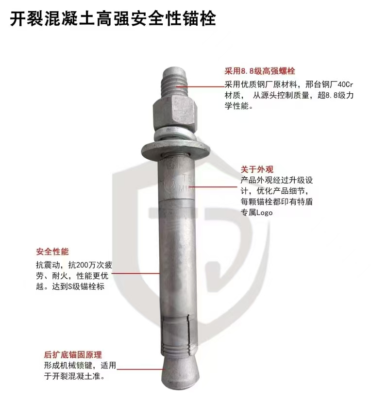 High Strength Mechanical Sleeve Anchor Bolt