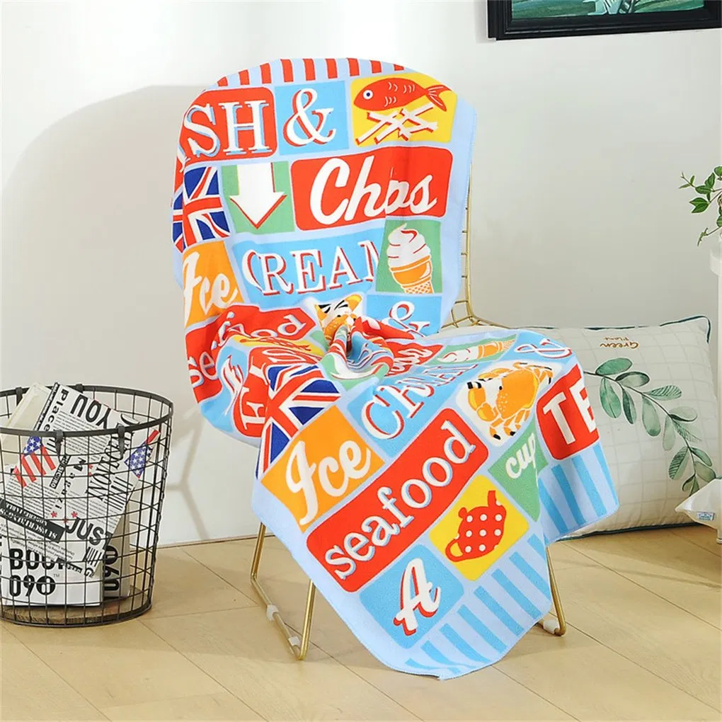 Sublimation Beach Towels Hotel Towel Set Bamboo Towel Hand Towels