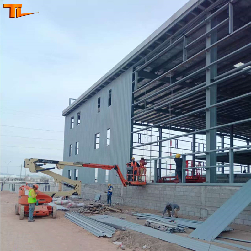 Steel Structure Framed Commercial Office Prefabricated Steel Building