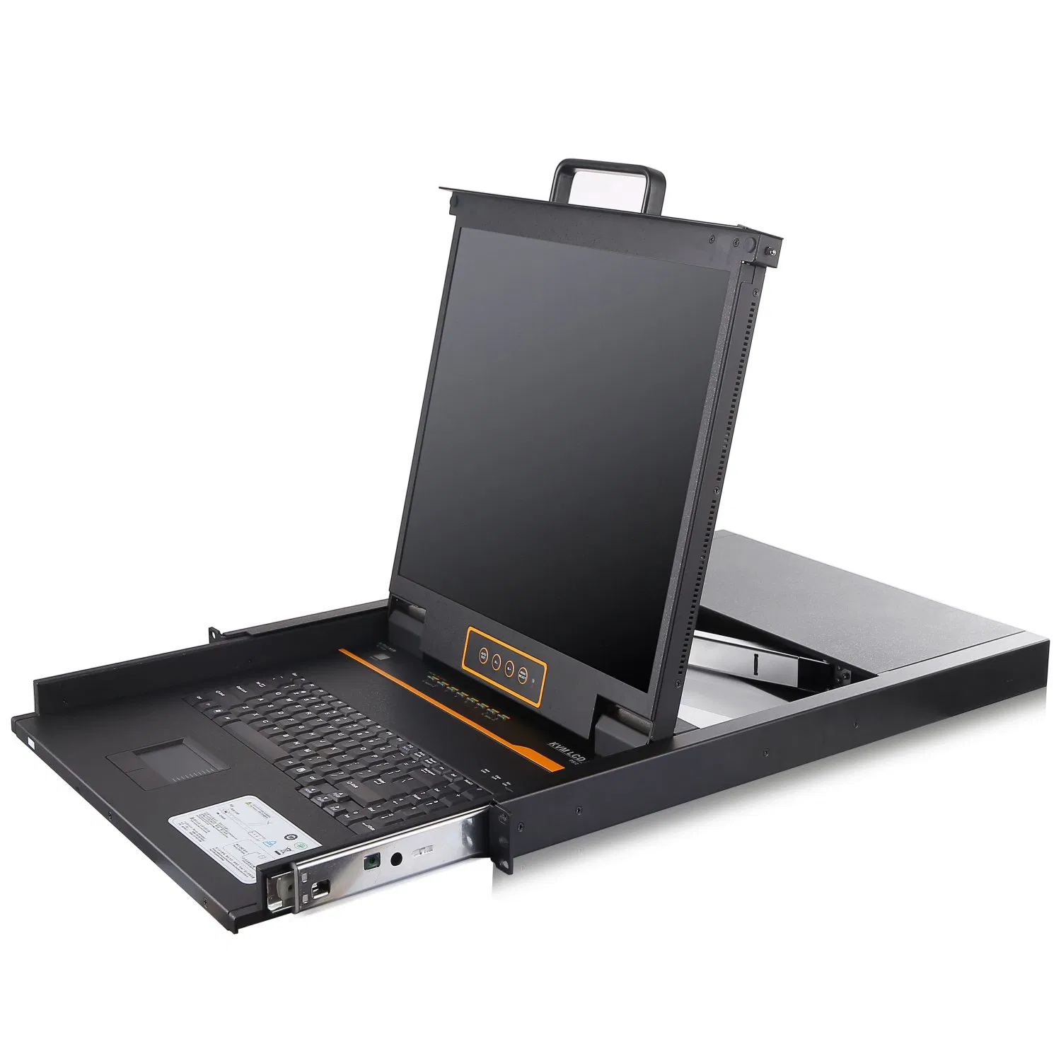 1u Rack-Mount Single Port LCD Kvm Console 19 Inch USB VGA Support