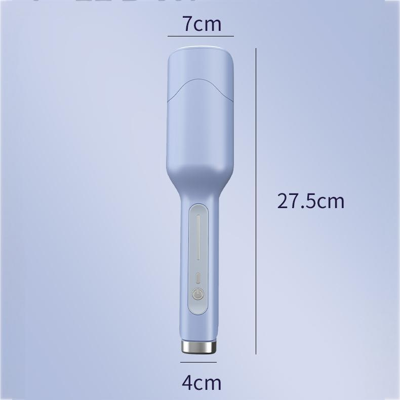 28mm Deep U-Shape Hair Waver Curling Iron Ionic Hair Care Styling Tool for Soft Waves & Voluminous Curls