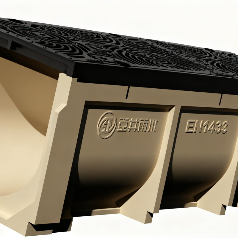 Heavy Duty Polymer Drainage Channel for Chemical Resistance Solutions