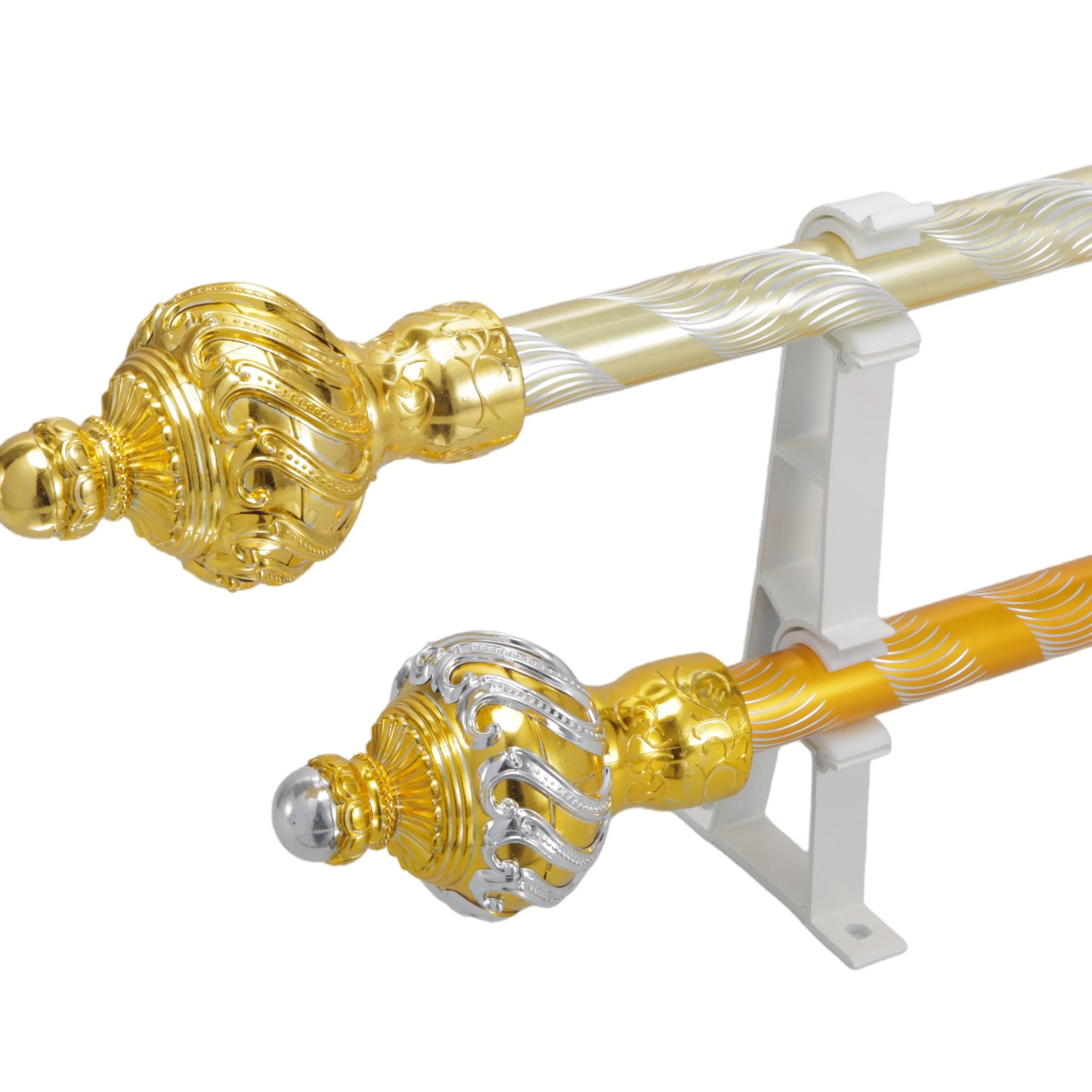 Curtain Accessories Windows Double Curtain Brackets Curtain Rod Set Curtain Pole