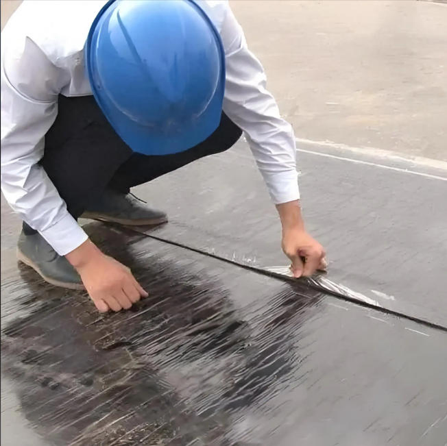 Roofing Material Self Adhesive Waterproofing Bitumen Bituminous Membrane for Metal Steel Roof