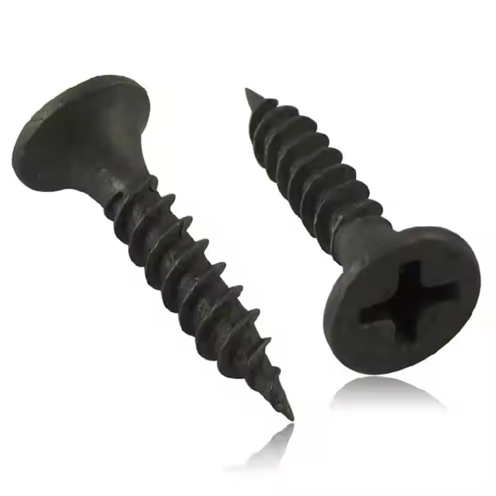 3.5X25mm Black Phosphate Parafuso Drywall Screw