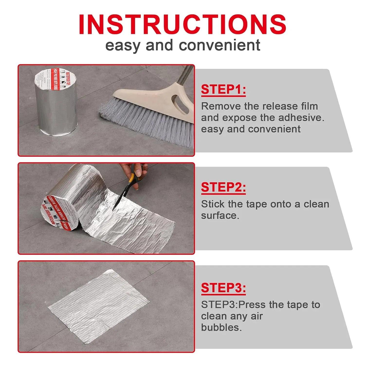 Butyl Rubber Sealant Tape Metal Roof Wrapping Hot Sales 2024