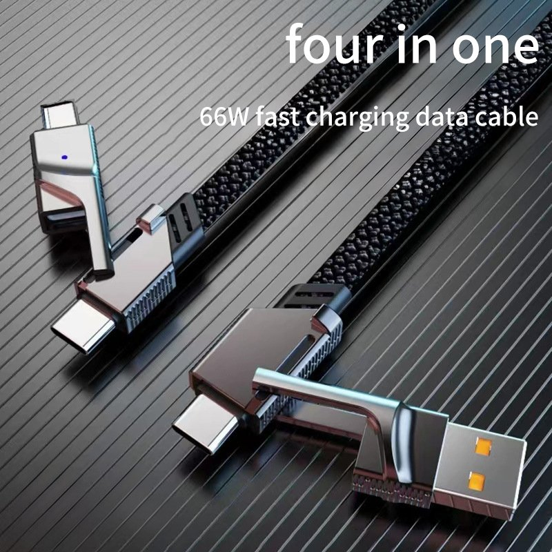 Custom Charger Data Cables Nylon USB Cable Type C Cable Double Head