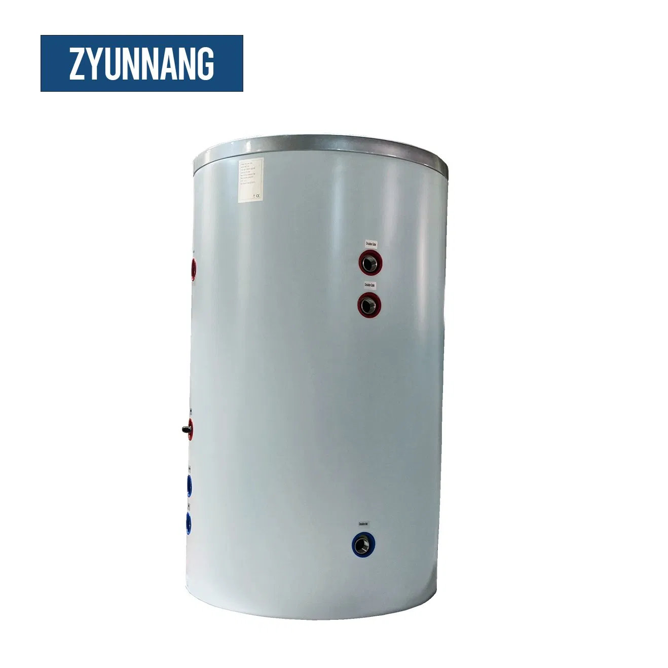 Inner Inox316L Stainless Steel Outer Galvanized Steel Storage Tank