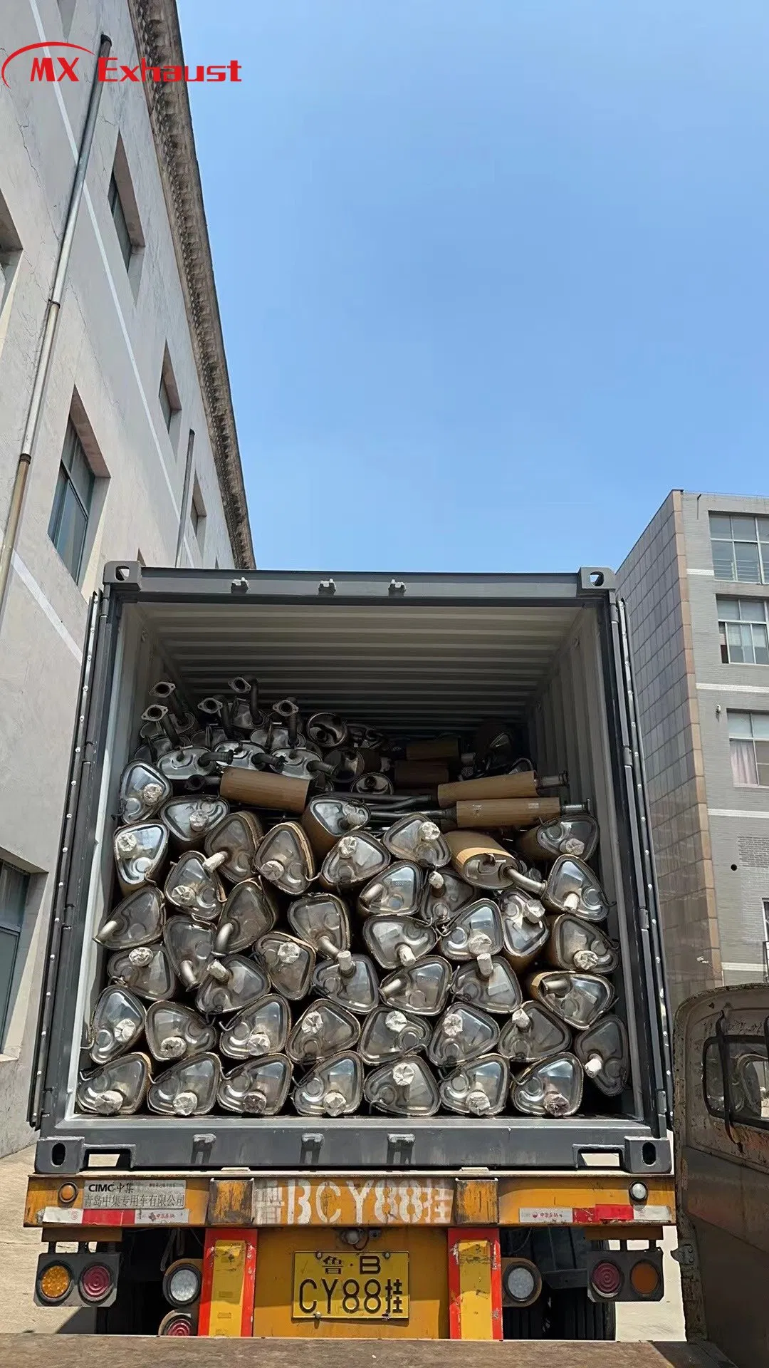 Глушитель Mx Exhaust Direct Fit, нержавеющая сталь