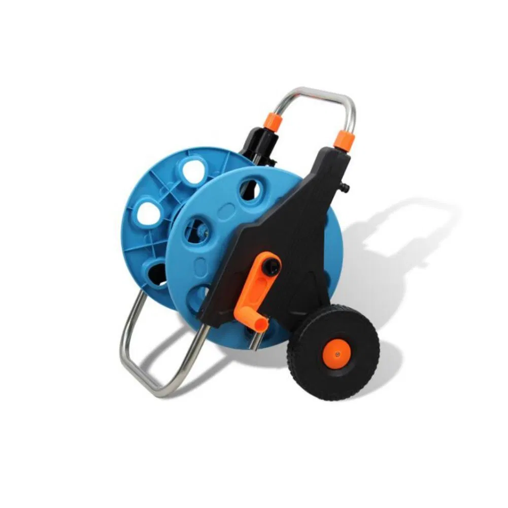 Garden Hose Reel Trolley 30m Irrigation Washing Hose Reel on Wheels