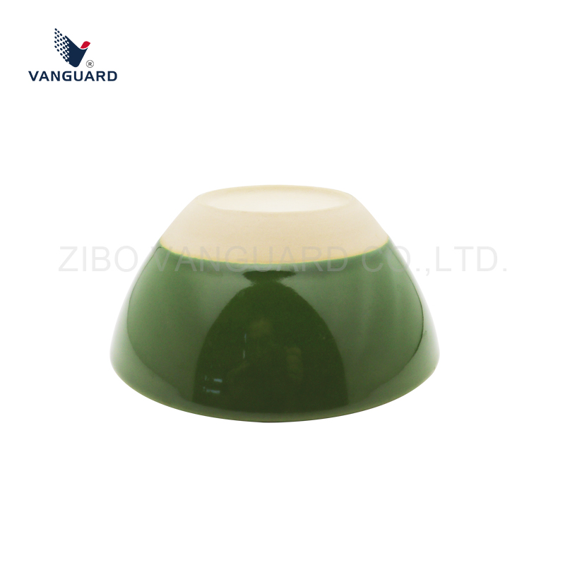 Japanese Style Noodle Bowl Custom Green Glazed Large Ceramic Bowl