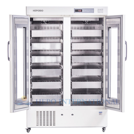 2~8 Degree 660 L Upright Style Medical Refrigerator (HEPO-U660)