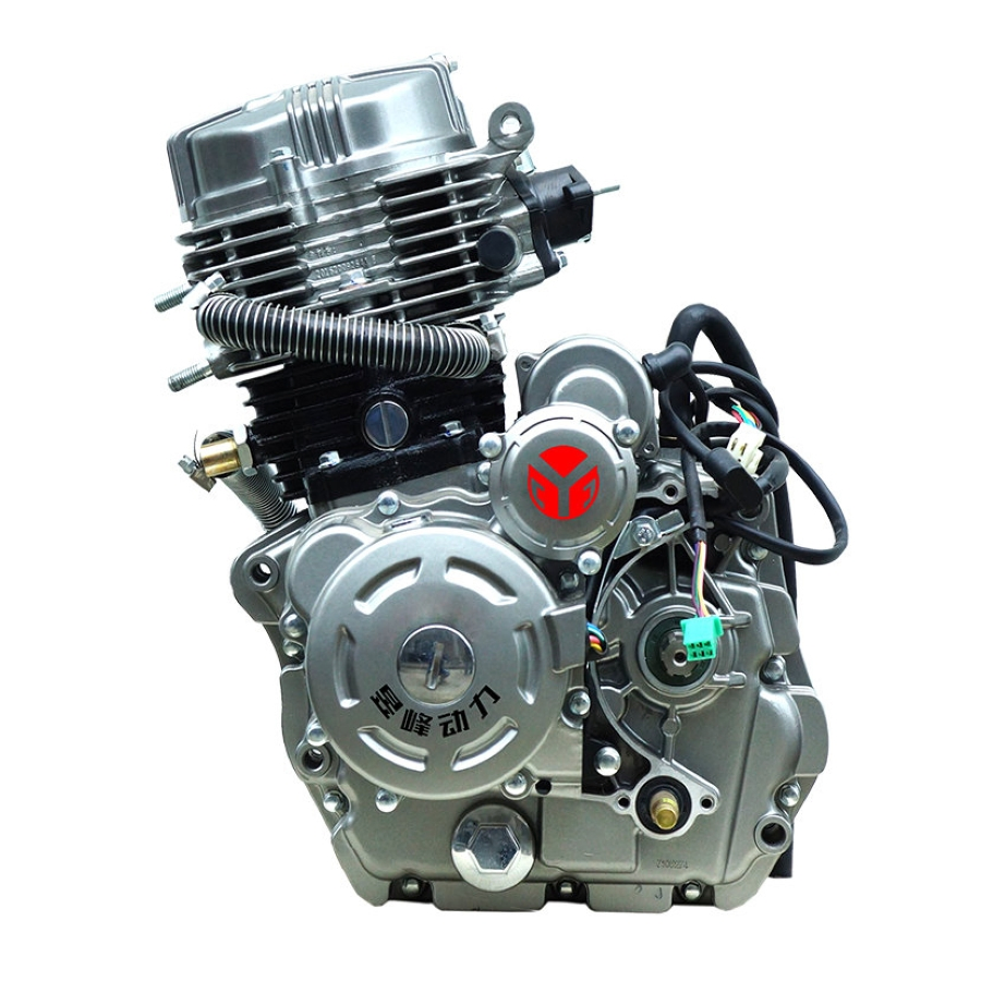 Дизельный мотоциклетный двигатель YF162MJ F150BII, 246.3 мл, с ручным сцеплением, вертикальный, водяного охлаждения, с низким центром тяжести