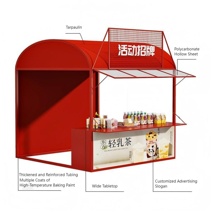 Customize Outdoor Promotion Event Exhibition Canopy Night Market Food Truck Booth