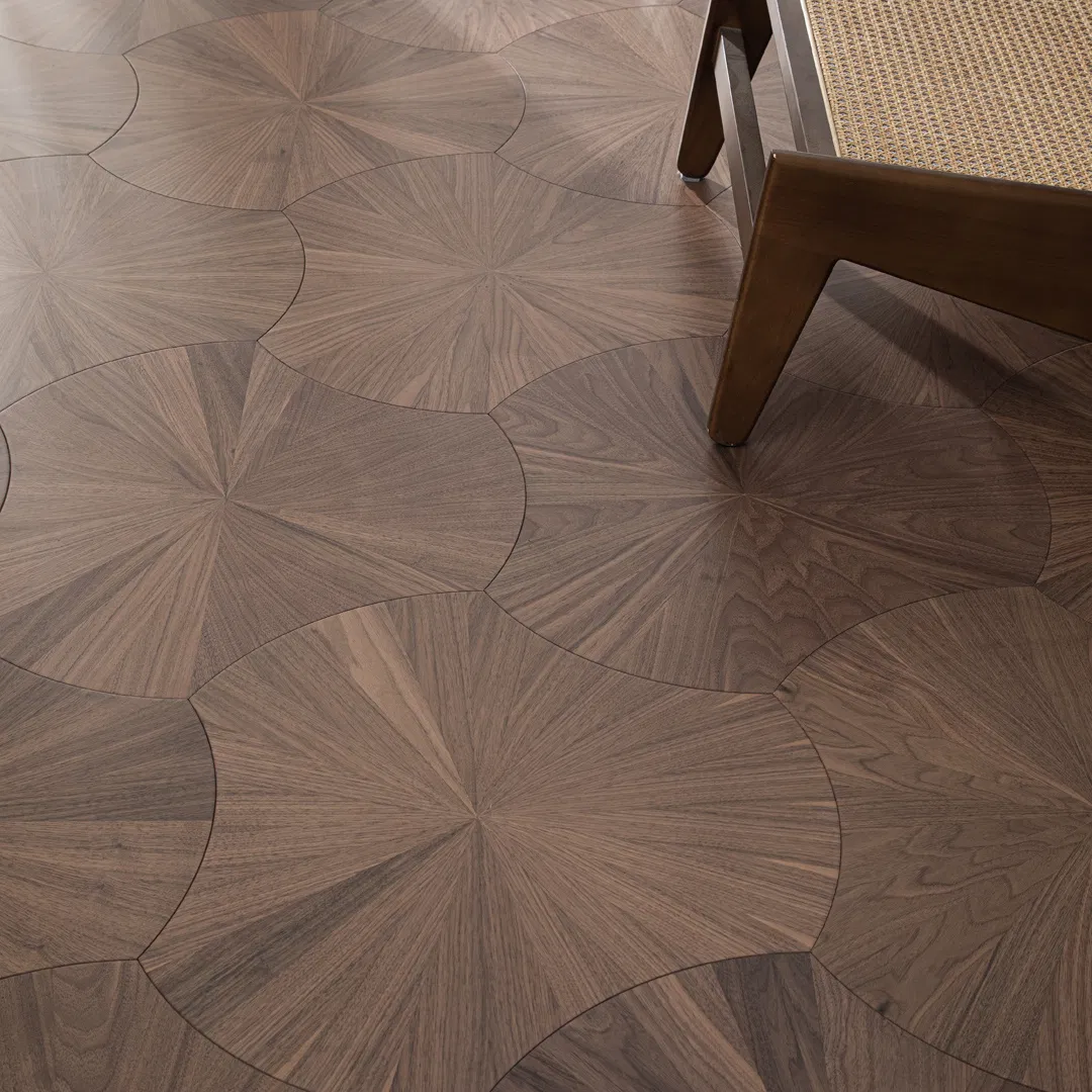 Инженерная паркетная доска Лотос из ореха, 15 мм