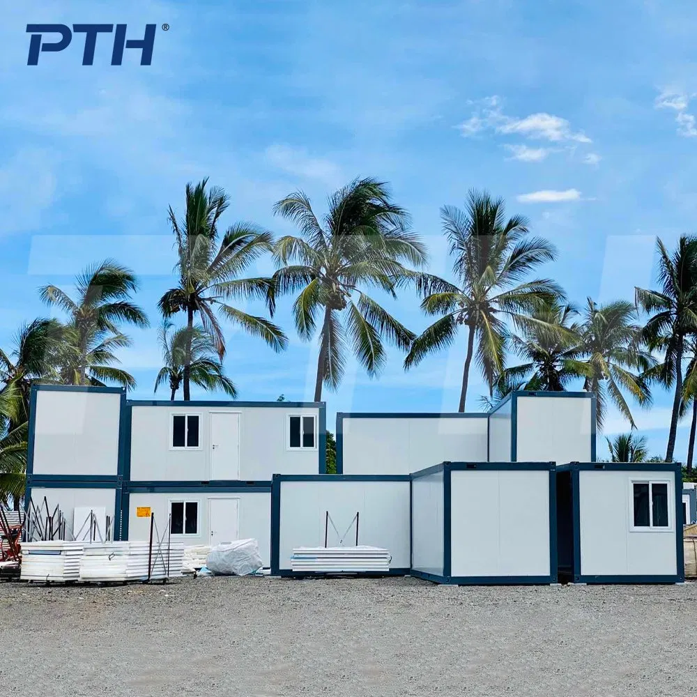 Low Cost Prefabricated Container House for Living House/Dorm/Hotel/Kitchen