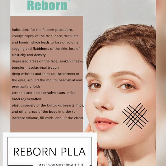 Non-Surgical Cosmetic Procedure Anti Wrinkle Restore Volume Skin Rejuvenation with Reborn Pcl Ha Plla Collagen-Boosting Injectable Dermal Filler