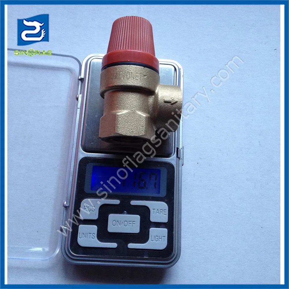 High Pressure Brass Safety Heating Relief Valve