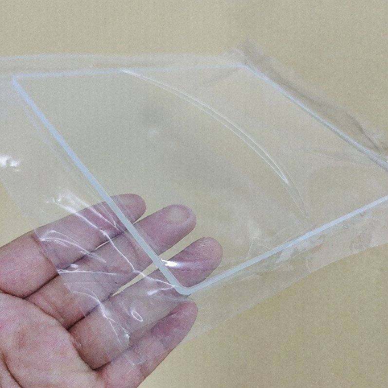 Specail Shape Design 3.2mm Tempered Glass for Washing Machine Front Door Cover