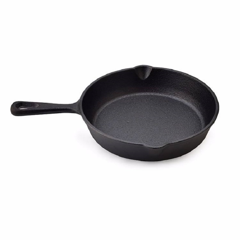 Whole Cast Iron Pre-Seasoned Kitchen Cooking Ware Non Stick Skillet Frying Pans with Factory Price